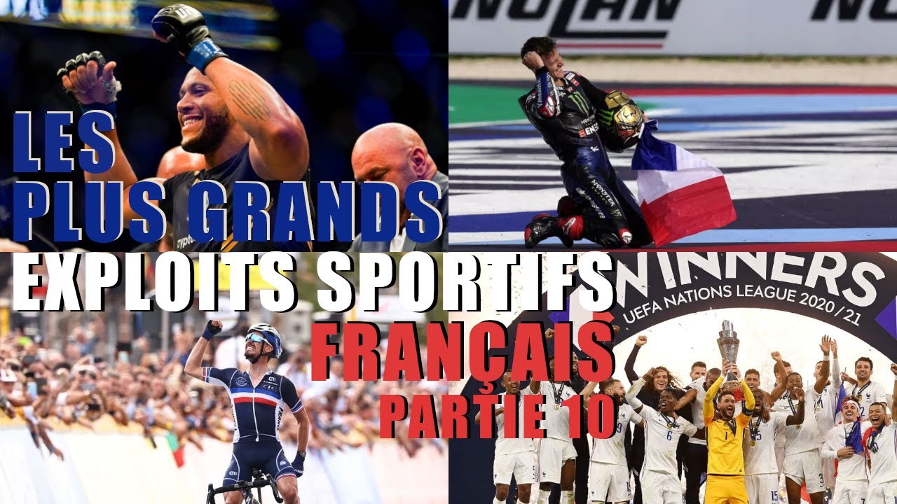 Top 14 des plus grands exploits sportifs français